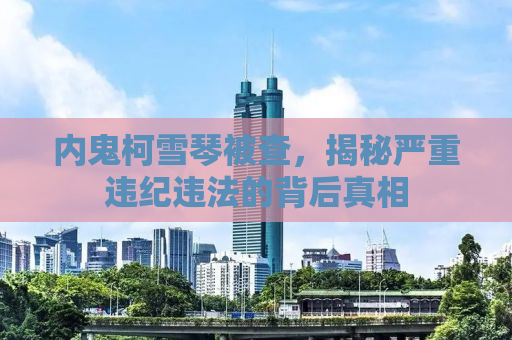 内鬼柯雪琴被查，揭秘严重违纪违法的背后真相