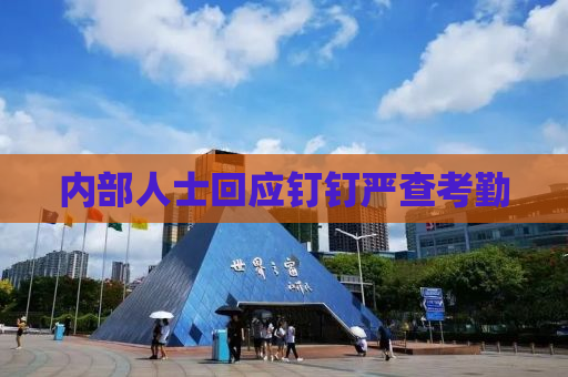 内部人士回应钉钉严查考勤