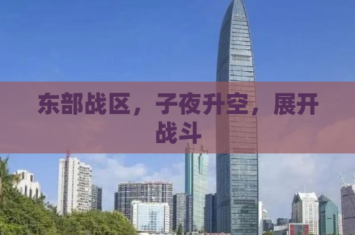 东部战区，子夜升空，展开战斗