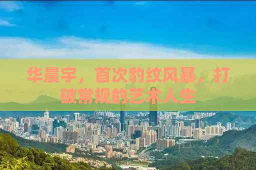 华晨宇，首次豹纹风暴，打破常规的艺术人生