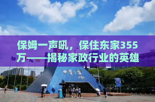 保姆一声吼，保住东家355万——揭秘家政行业的英雄瞬间