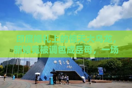 印度婚礼上的惊天大乌龙，新娘竟被调包成岳母，一场混乱的婚礼闹剧