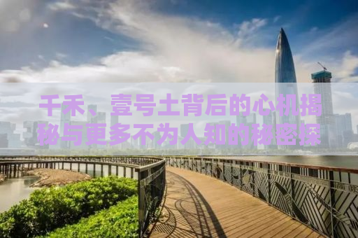 千禾、壹号土背后的心机揭秘与更多不为人知的秘密探索